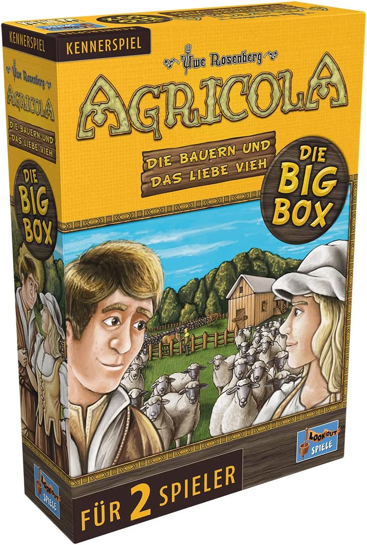 AGRICOLA - ALL CREATURES BIG AND SMALL BIG BOX - WiredVillage Games - WiredVillage Games WiredVillage Games